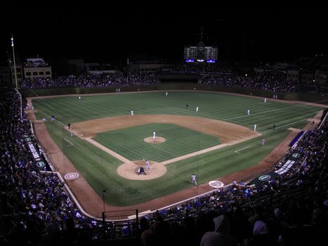 Rare night game for historic National League Ballpark