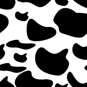 seamless cow spot background pattern