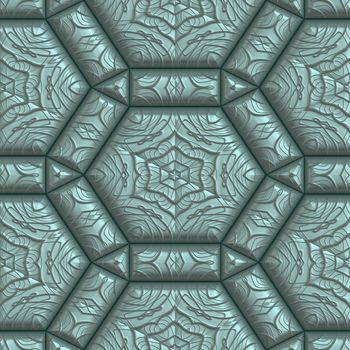 seamless tileable background of ornamental tiles
