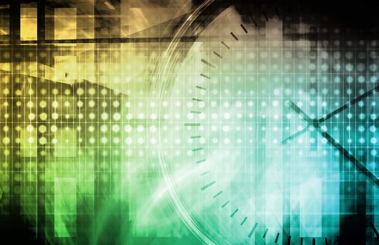 Business Management of Time and Schedule Concept