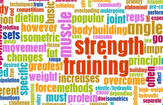 Strength Training Concept as a Workout Fitness