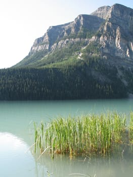 rocky mountain top view