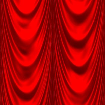 elegant satin or silk, red drapes, very smooth and seamlessly tillable