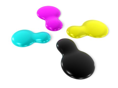 An image of the CMYK ink colors