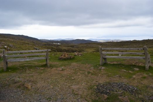 viewpoint of the Applecross Pass in the Western Ross Region, Scotland