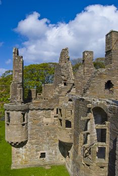 Earl's Palace in Kirkwall on Orkney, Scotland