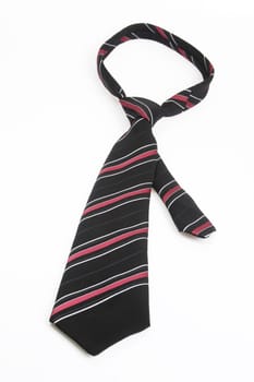 Necktie accessory on bright background