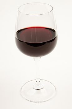 wine glass with red wine