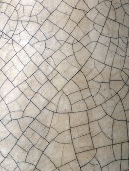 Cracks on the enamel - suitable for background or texture.