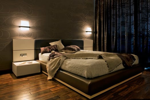 Luxury bedroom interior