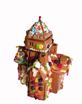 Ginger bread house detail.