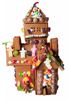 Ginger bread house detail.