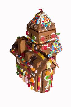 Ginger bread house detail.