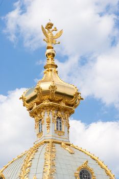 two-headed eagletop on the top of the  church