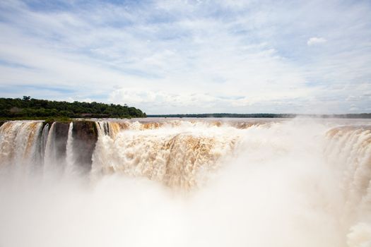 waterfall in Misiones, provincia Argentina