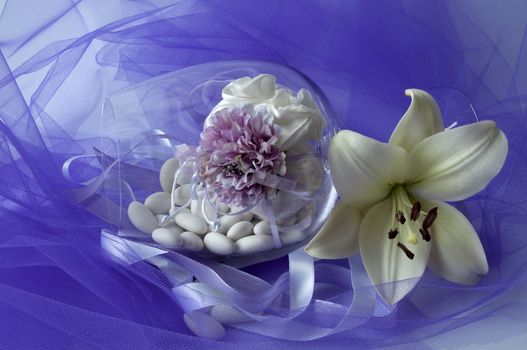 material to make favors for weddings, communions and baptisms