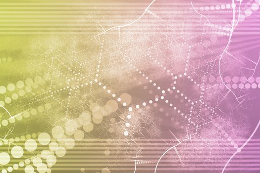 A Technology Industrial Network Abstract Background Wallpaper