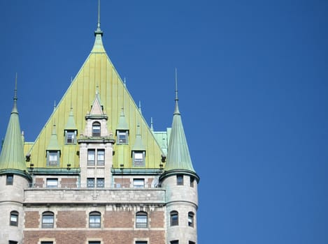 chateau frontenac, quebec, canada