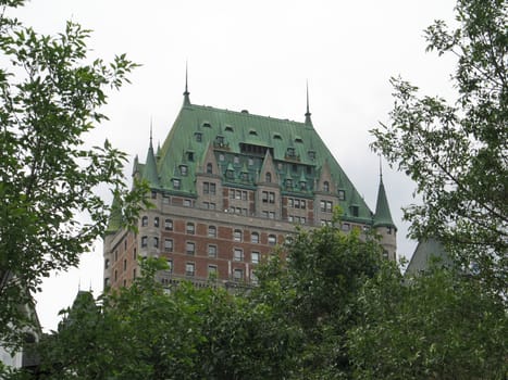 chateau frontenac, quebec, canada