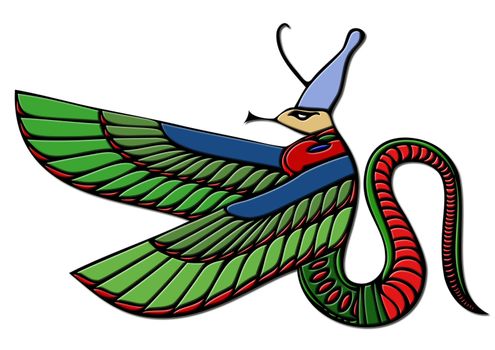 Image of the Egyptian demon