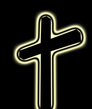 A simple religious cross image, suitable for faith concepts.. 