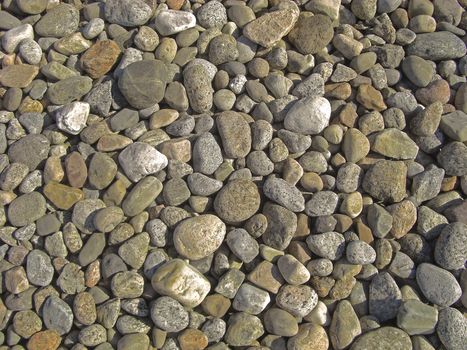 Round stones at Mølen (Larvik)