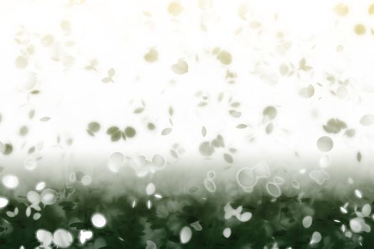 A Nostalgic Sweet Memory Falling Leaf Abstract