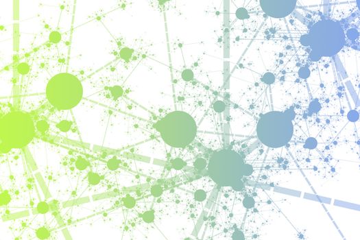 Color Network Paint Splatter Abstract Background Art