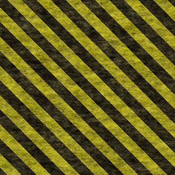 Seamless Warning Background Sign in Black Yellow