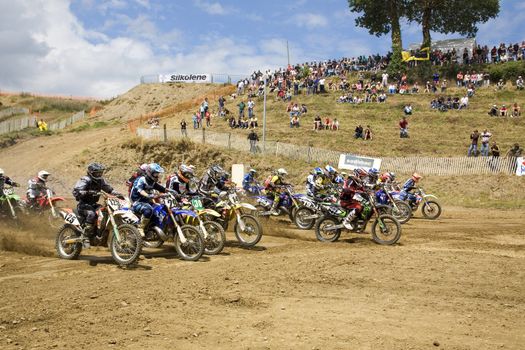 During the french junior championship 2008, in Corseul