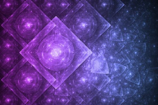 Bright Crystal Glowing Formation Abstract Background Wallpaper