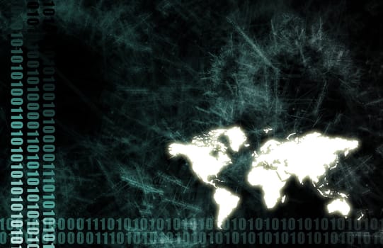 A Global Business Abstract Background Art Texture