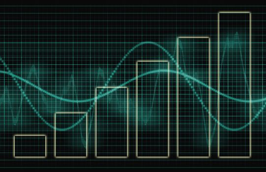 Business Charts Concept Diagram as a Abstract