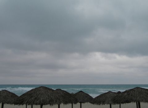 blue tropical ocean view