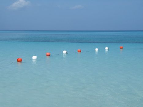 blue tropical ocean view