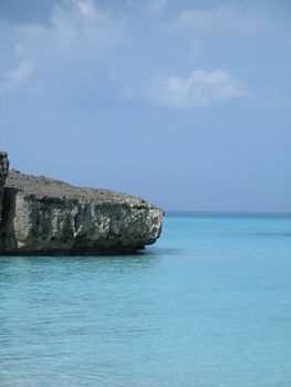 blue tropical ocean view