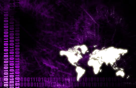 A Global Business Abstract Background Art Texture