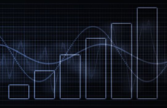 Business Charts Concept Diagram as a Abstract