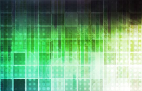 Internet World Wide Web Abstract Tech Background