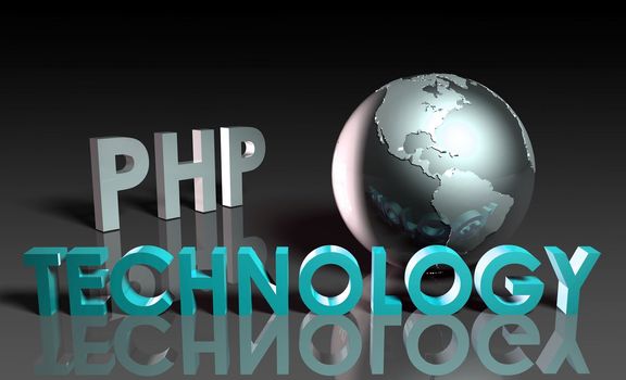 PHP Technology Internet Abstract as a Concept 