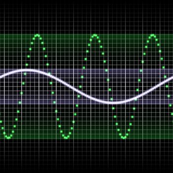 digitally created sound wave pattern, seamlessly tillable