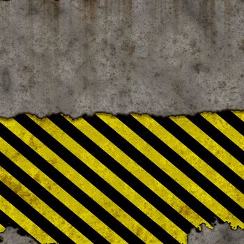 yellow black distressed hazard background, tiles seamless as a pattern