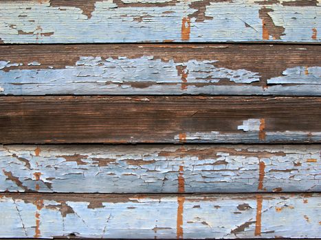 Weathered Painted Wood