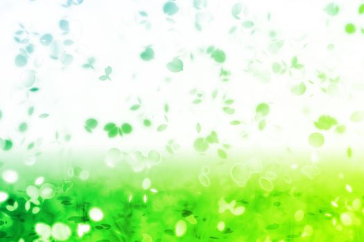 A Soft Falling Leaves Abstract Background Art