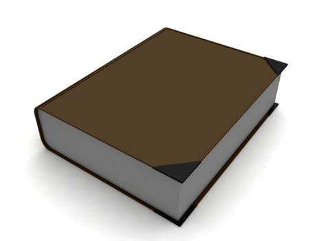 three dimensional isolated closed book 