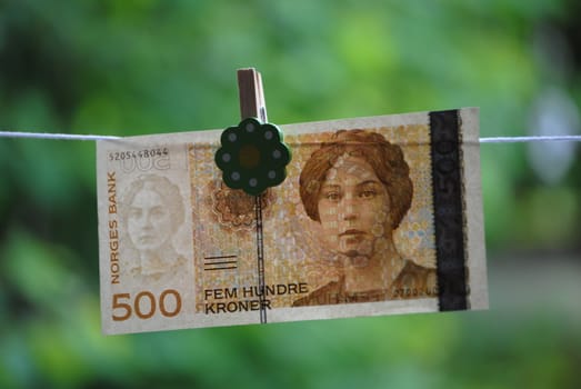 norwegian 500 bill