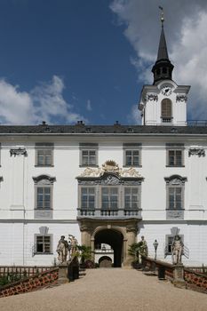 Chateau in Lysice, Czech republic