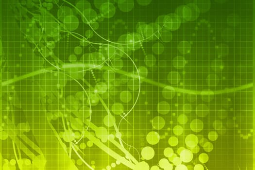 Medical and Science Futuristic Technology Abstract Background