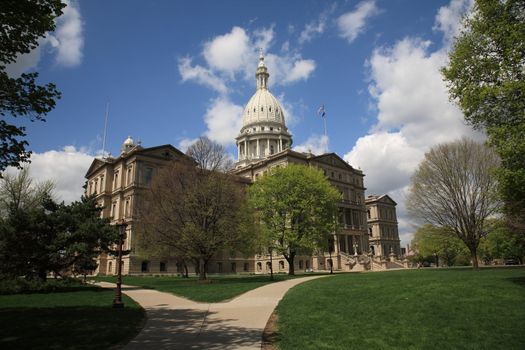 Lansing statehouse is a National Historic Landmark