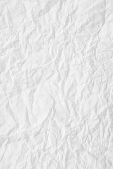 texture of white crumpled paper, used for background